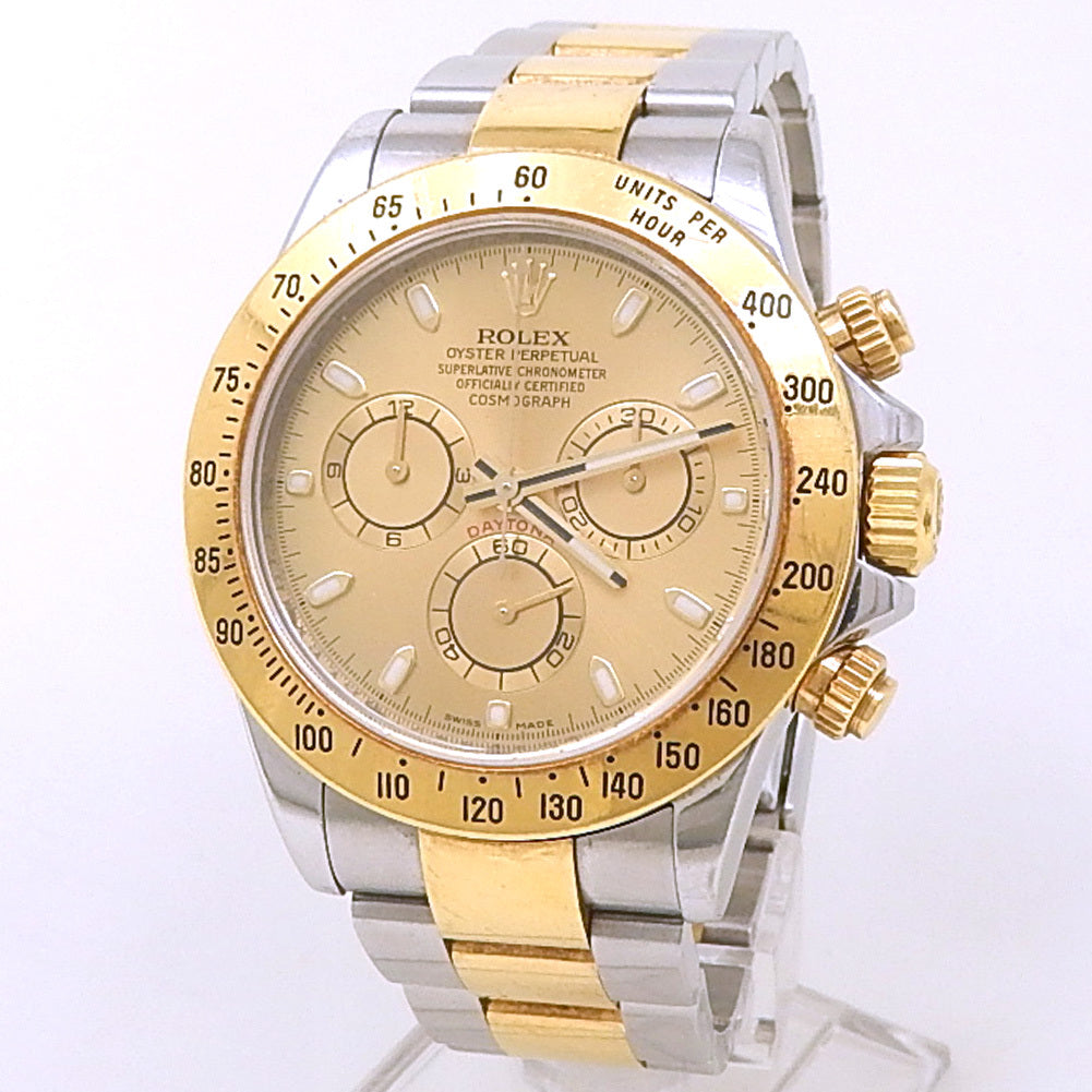 Rolex Daytona Stainless Steel and Gold