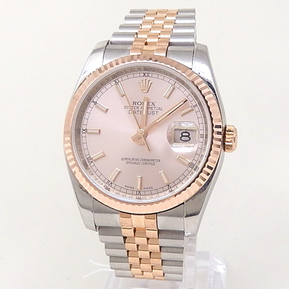 Rolex Datejust Steel and Rose Gold Pre-Owned