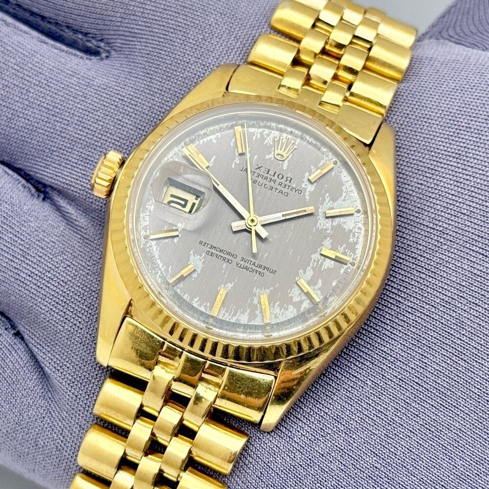 Rolex Datejust 36Mm 1601 Yellow Gold