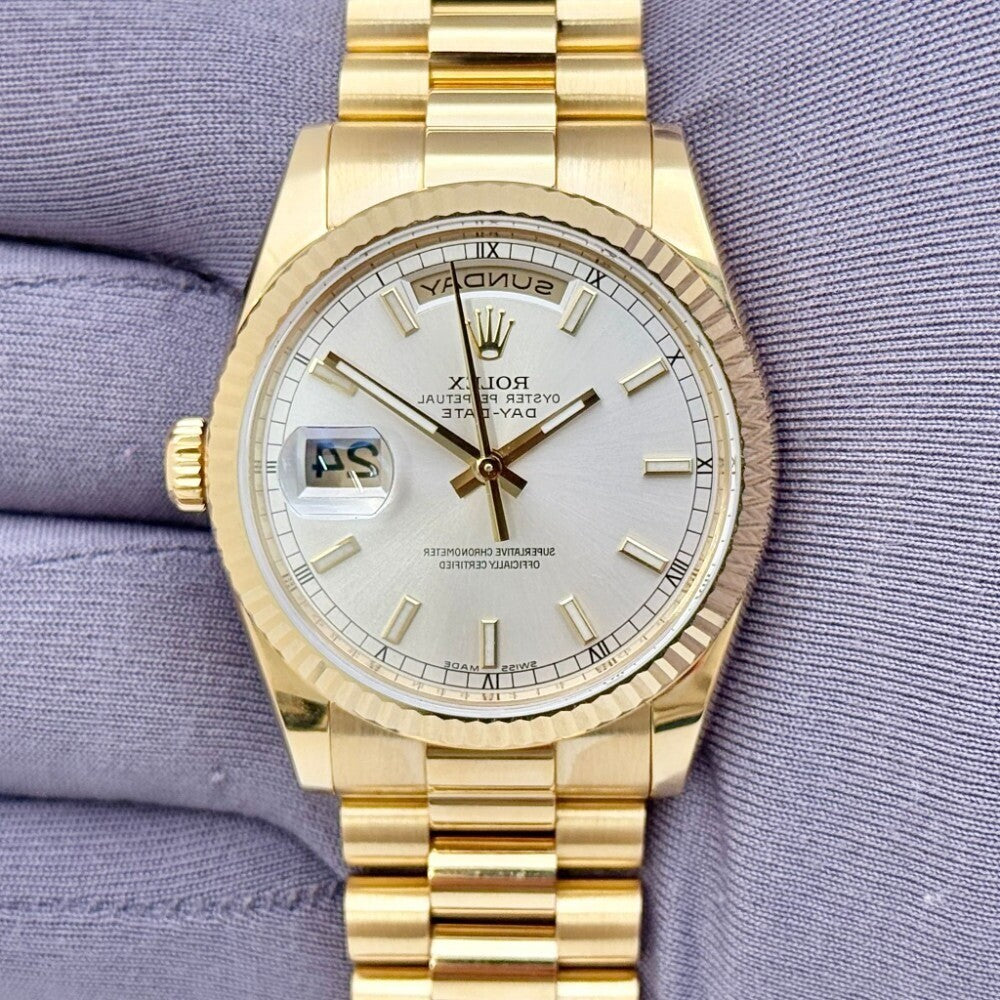 Rolex Day-Date 36Mm 118238 Yellow Gold