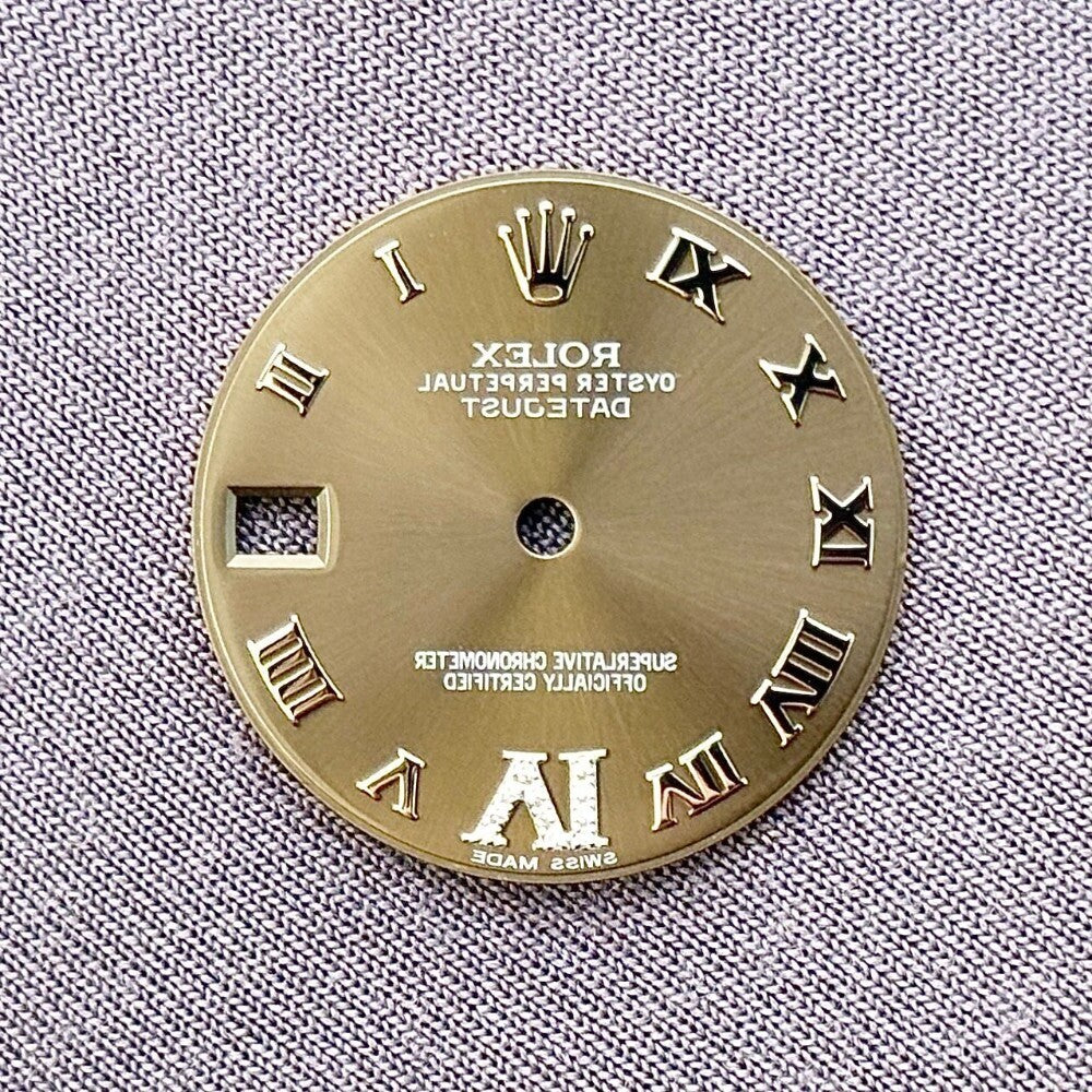 Rolex Datejust Slate Roman Diamond Vi Dial White Gold