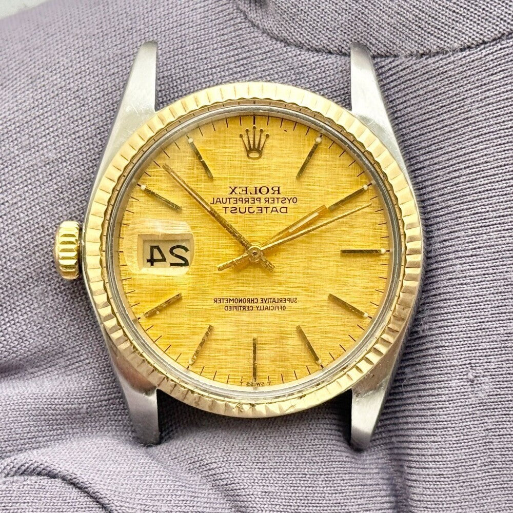 Rolex Datejust 36Mm 16013 Steel And Yellow Gold