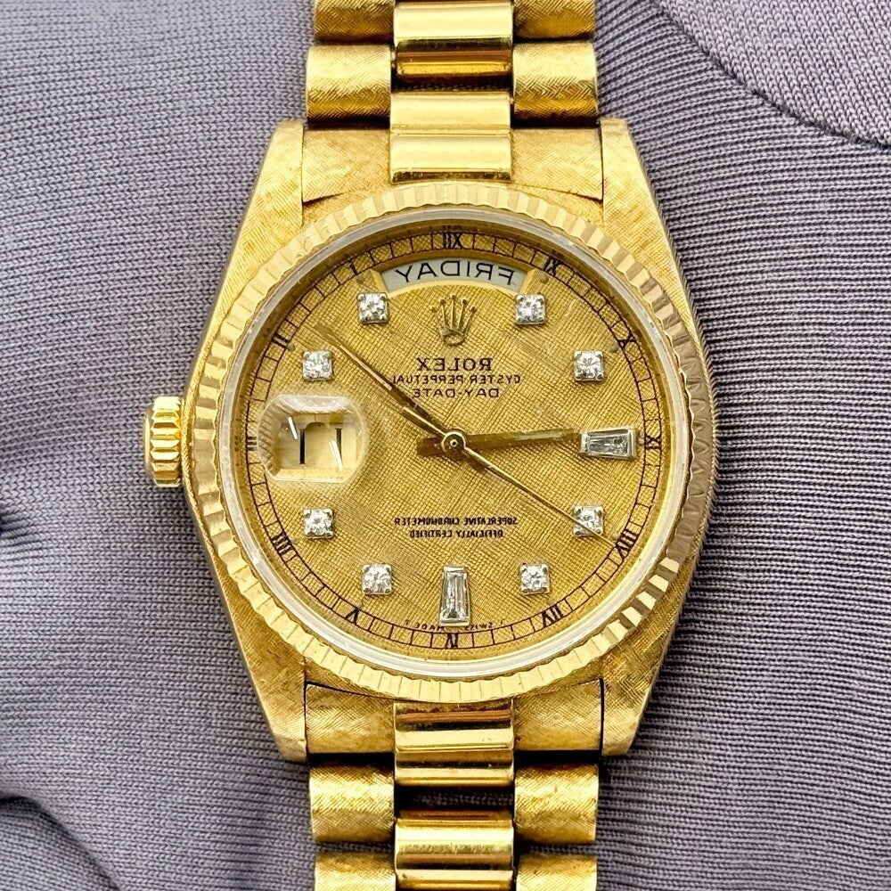 Rolex Day-Date 36Mm 18078 Yellow Gold