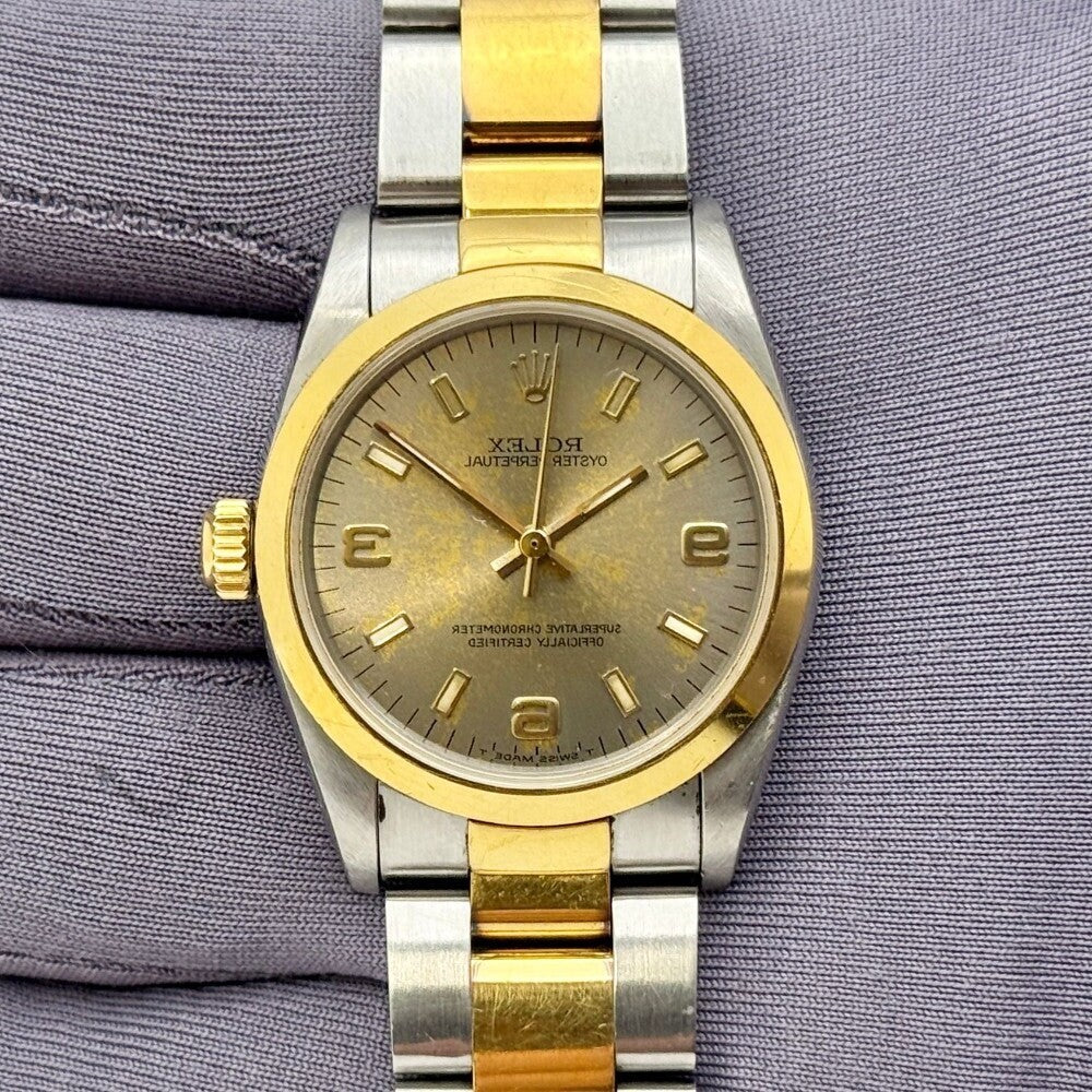 Rolex Oyster Perpetual 31Mm 67483 Steel And Yellow Gold