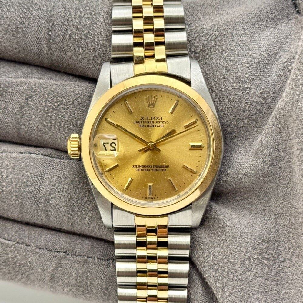 Rolex Datejust 31Mm 6827 Steel And Yellow Gold