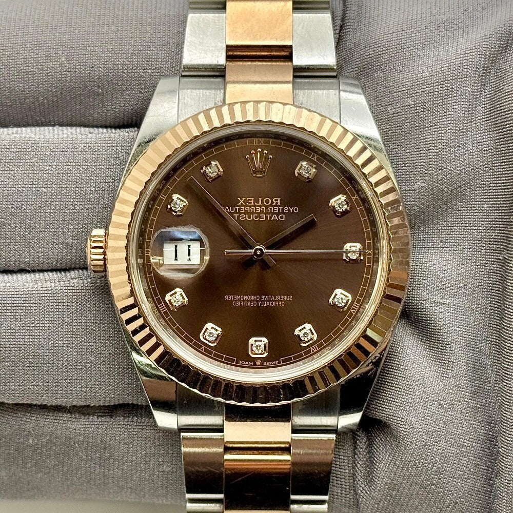 Rolex Datejust 41Mm 126331 Steel And Rose Gold