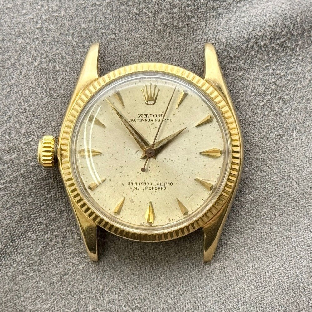 Rolex Oyster Perpetual 31Mm 6551 Yellow Gold