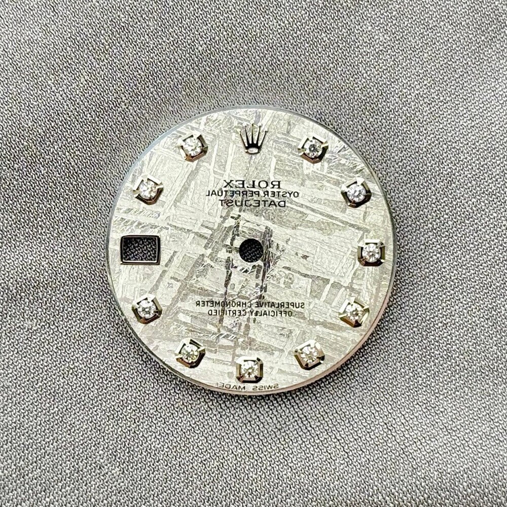 Rolex Datejust Meteorite Diamond Dial 31Mm White Gold