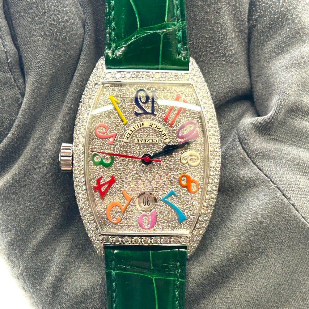 Franck Muller Cintree Curvex Color Dreams 7880 Sc Dt D6 Cd White Gold