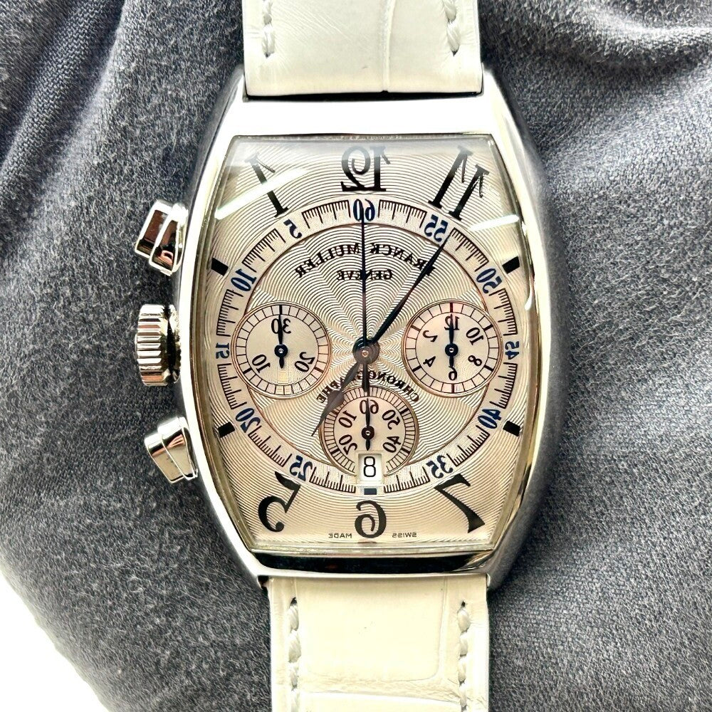 Franck Muller Cintree Curvex Chronograph 6850 Cc At Platinum
