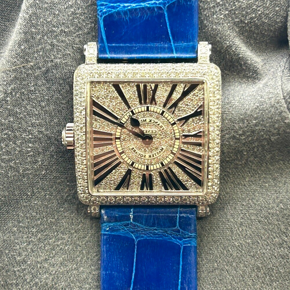 Franck Muller Master Square 6002 S Qz D Cd White Gold