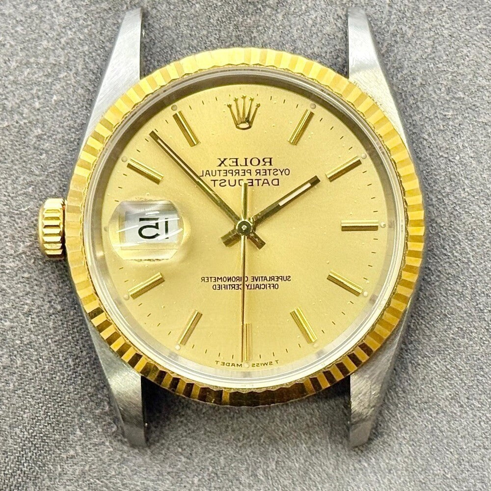 Rolex Datejust 36Mm 16233 Steel And Yellow Gold