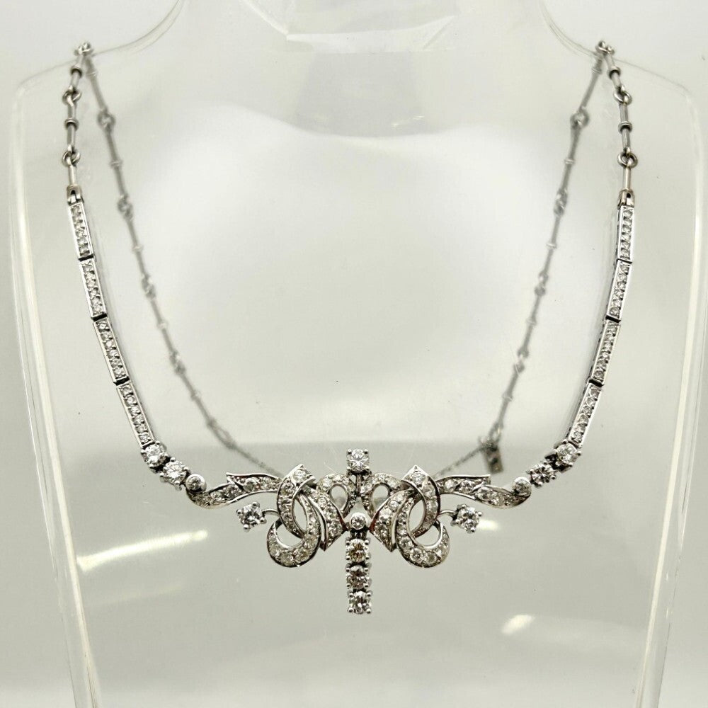 Miscellaneous Necklace Diamond White Gold