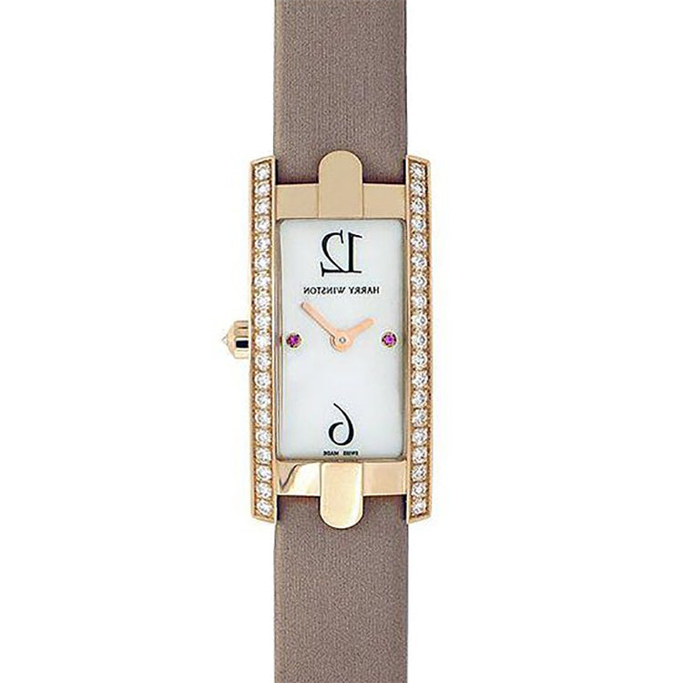 Harry Winston Avenue C Mini Avcqhm16Rr032 Rose Gold