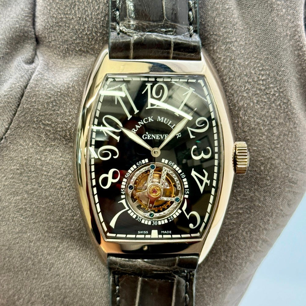 Franck Muller Cintree Curvex Tourbillon 8880 T White Gold