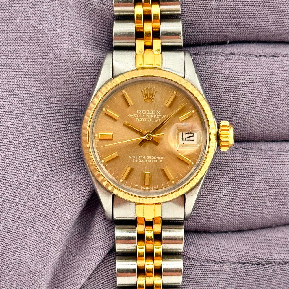 Rolex Datejust Lady 26Mm 6517 Steel And Yellow Gold