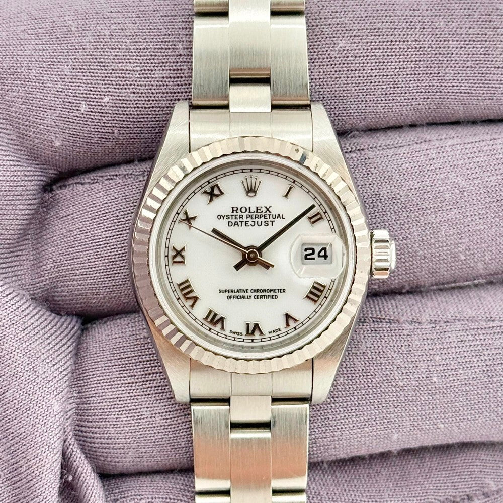 Rolex Datejust Lady 26Mm 69174 Steel And White Gold