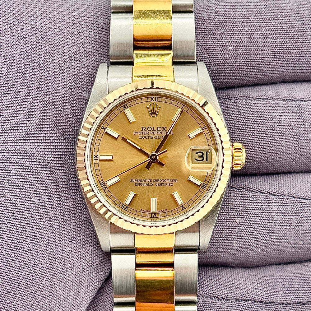 Rolex Datejust 31Mm 78273 Steel And Yellow Gold