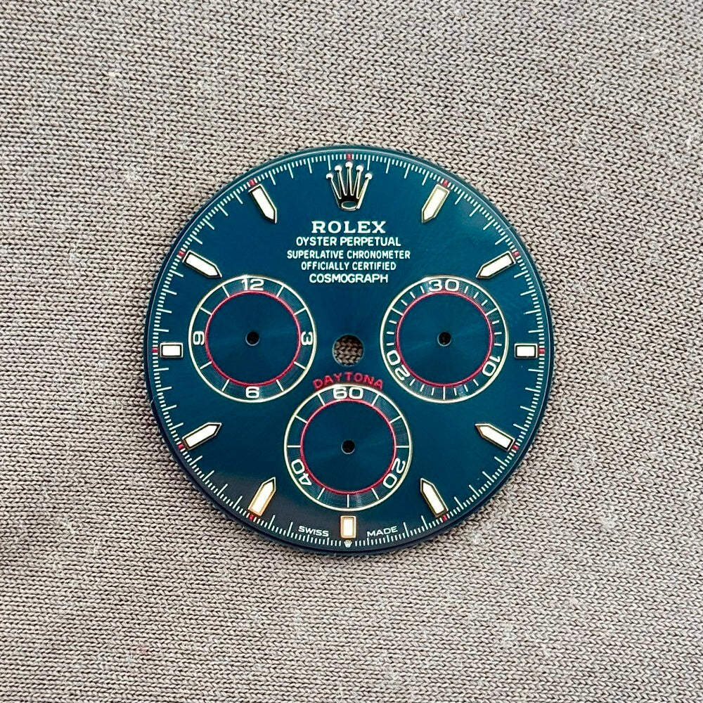 Rolex Daytona Blue Index White Gold