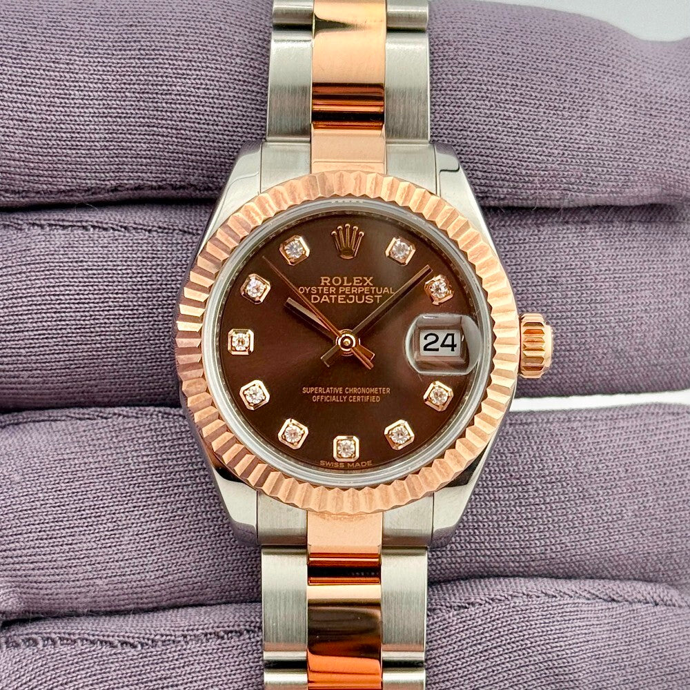 Rolex Datejust Lady 28Mm 279171 Steel And Rose Gold