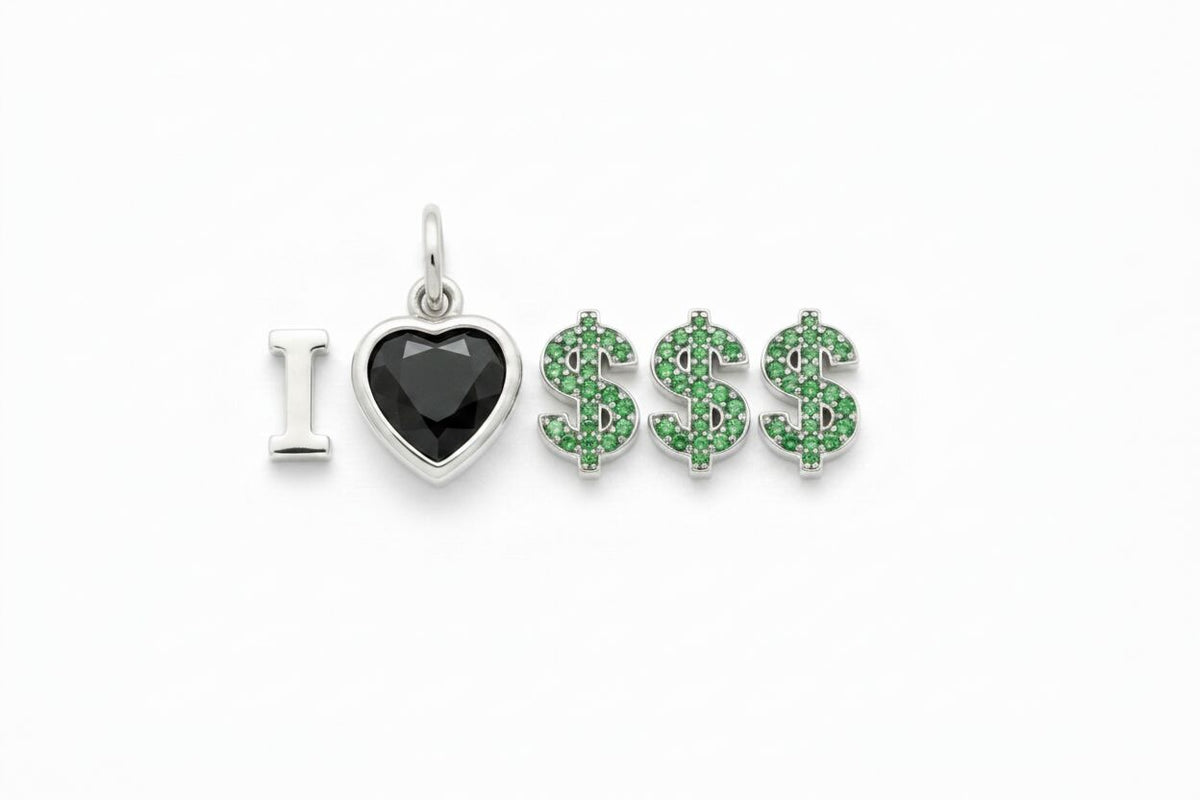"I Hate Greed" Pendant Necklace
