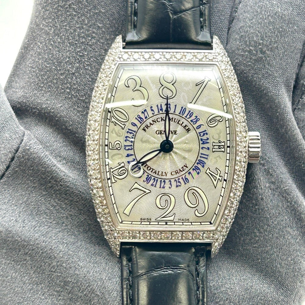 Franck Muller Cintree Curvex Totally Crazy 7880 Tt Ch D White Gold