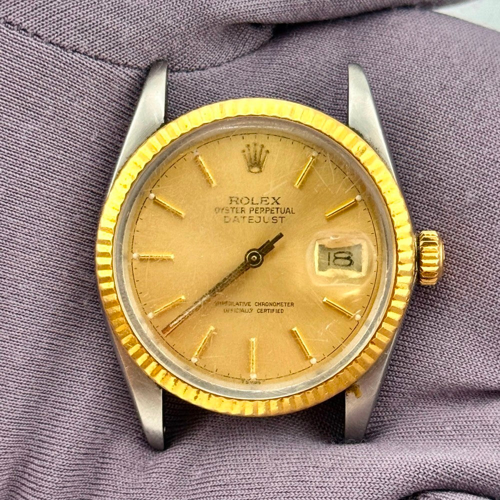 Rolex Datejust 36Mm 16013 Steel And Yellow Gold
