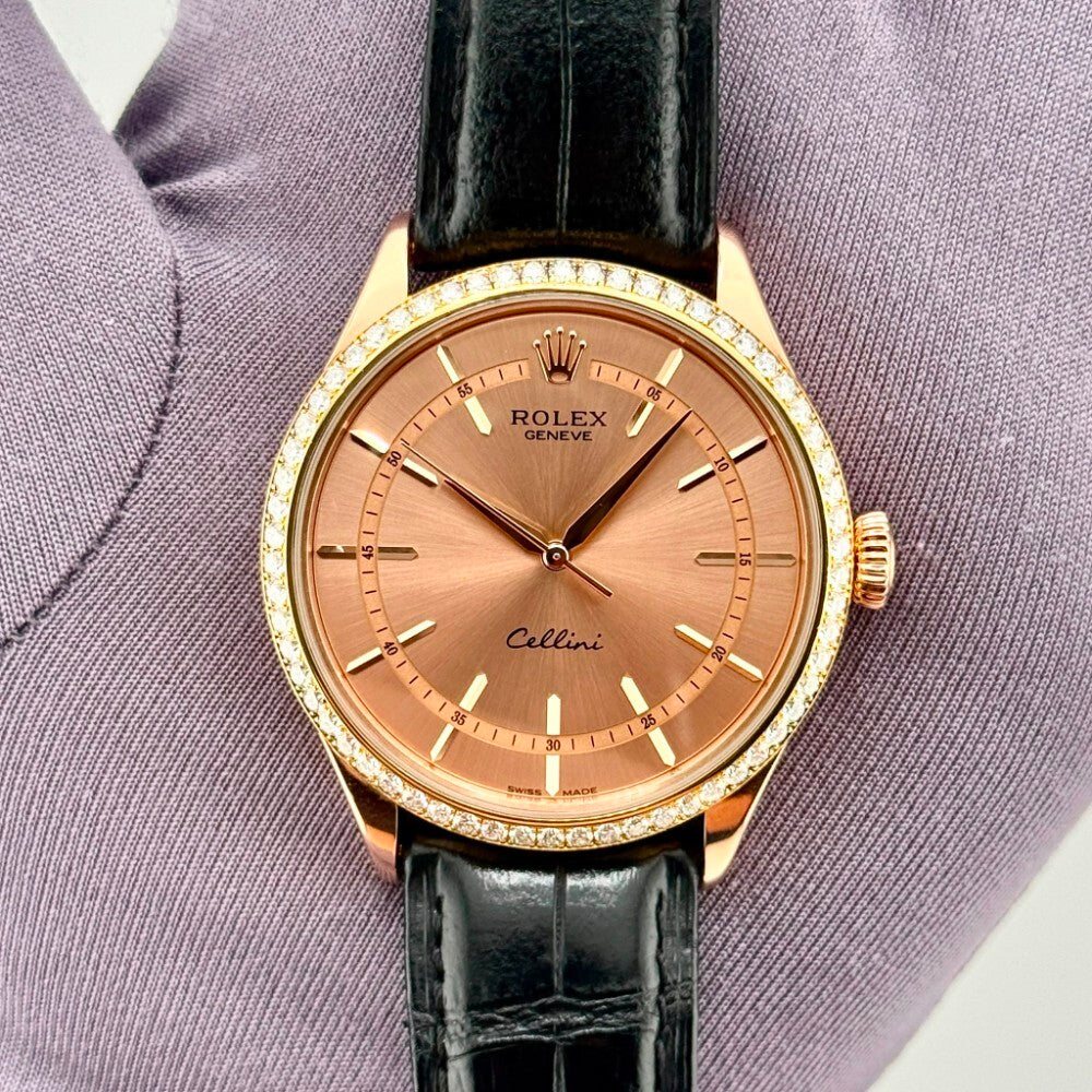 Rolex Cellini 50705 Rose Gold