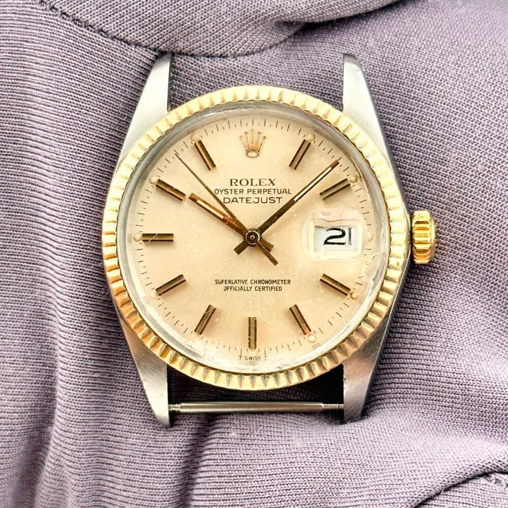 Rolex Datejust 36Mm 16013 Steel And Yellow Gold