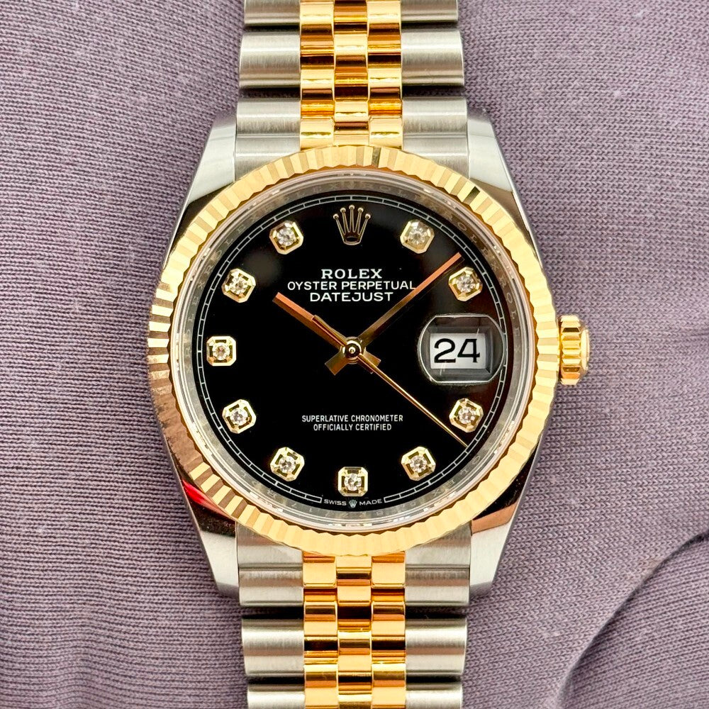 Rolex Datejust 36Mm 126233 Steel And Yellow Gold