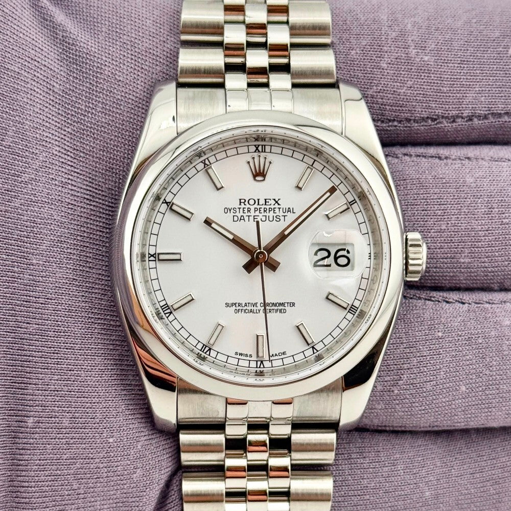 Rolex Datejust 36Mm 116200 Stainless Steel