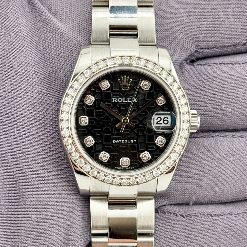Rolex Datejust 31Mm 178384 Steel And White Gold