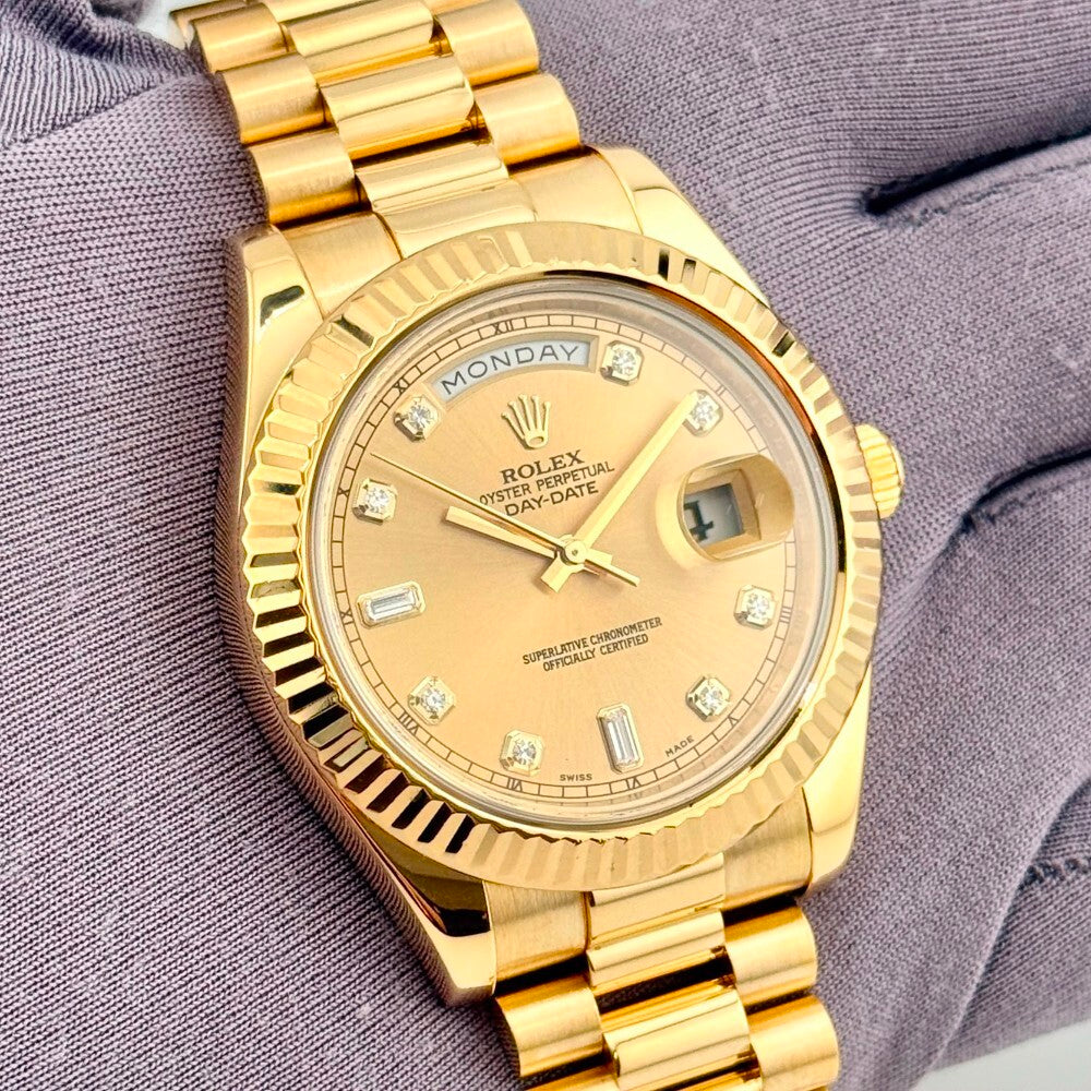 Rolex Day-Date Ii President 218238 Yellow Gold
