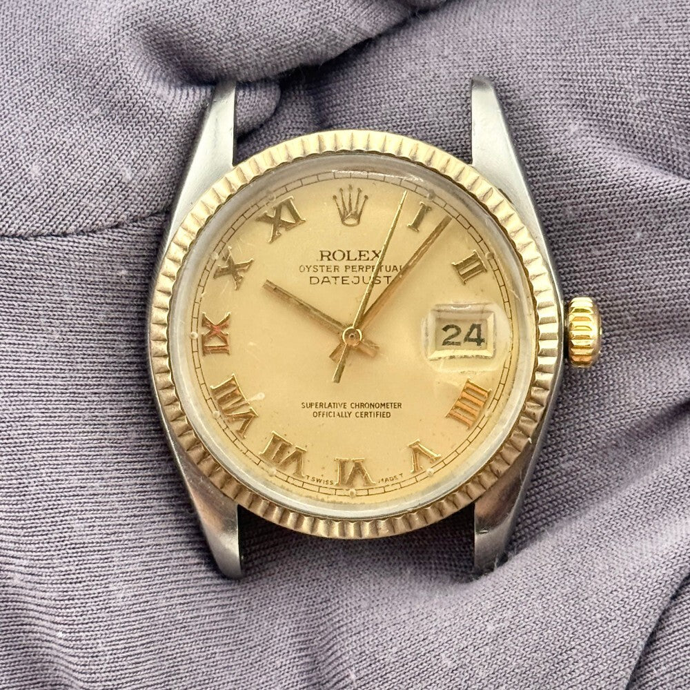 Rolex Datejust 36Mm 16013 Steel And Yellow Gold