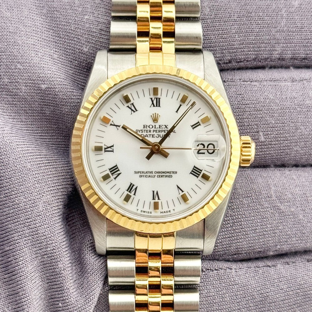 Rolex Datejust 31Mm 68273 Steel And Yellow Gold