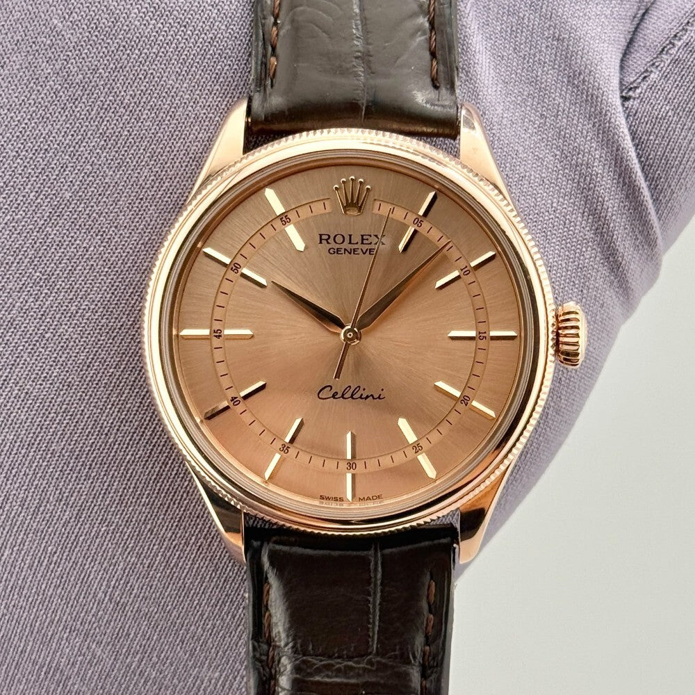 Rolex Cellini 50505 Rose Gold