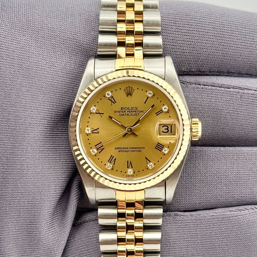 Rolex Datejust 31Mm 68273 Steel And Yellow Gold
