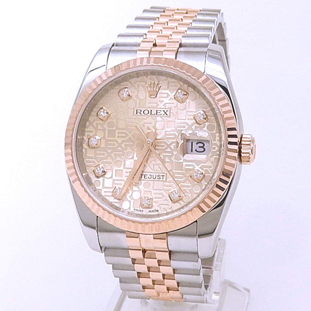 Rolex Datejust 36 Steel and Rose Gold