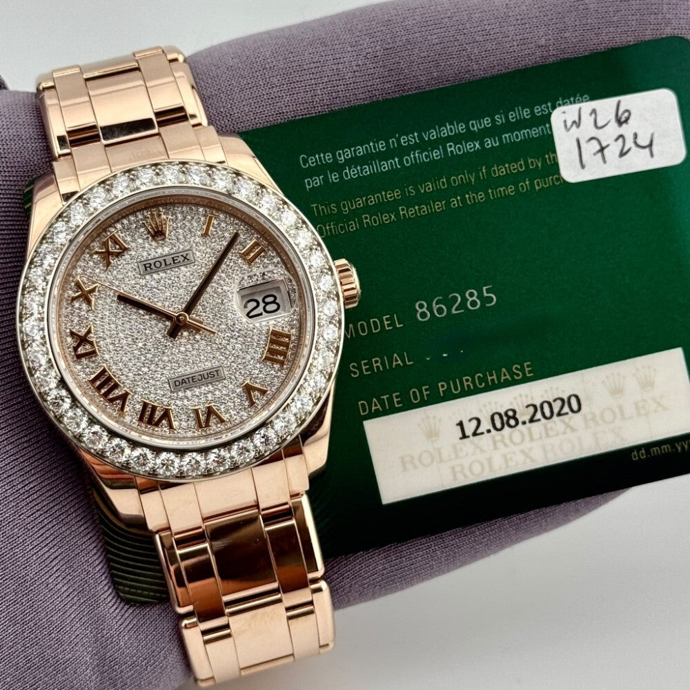 Rolex Masterpiece 39Mm 86285 Rose Gold