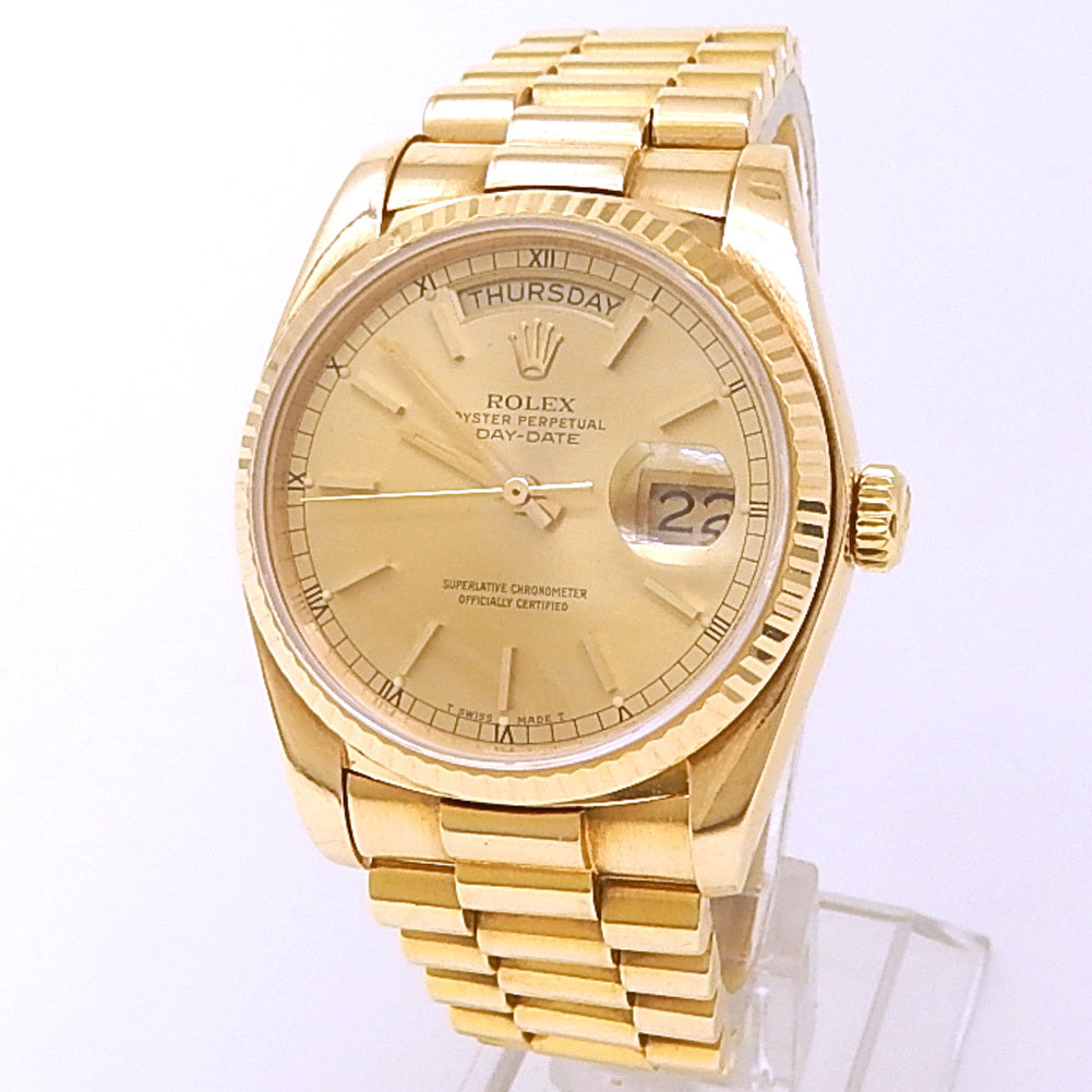Rolex Day Date 36 Yellow Gold