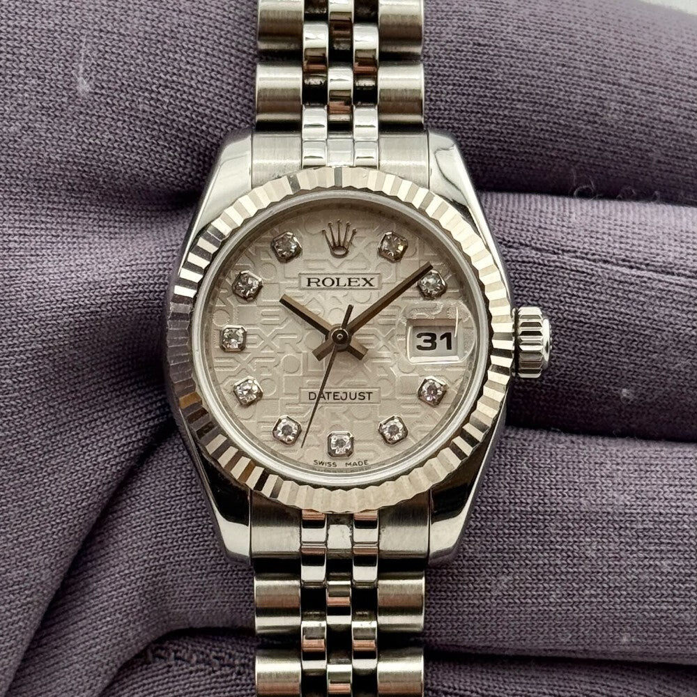 Rolex Datejust Lady 26Mm 179174 Steel And White Gold