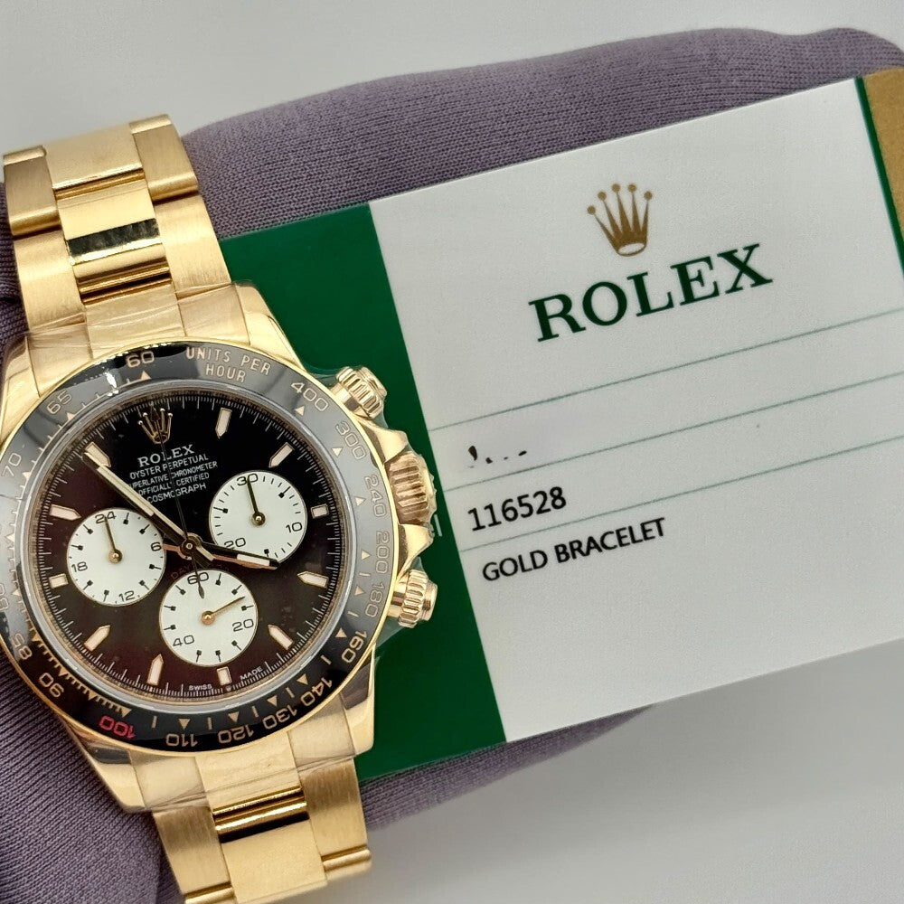 Rolex Daytona 116528 Yellow Gold