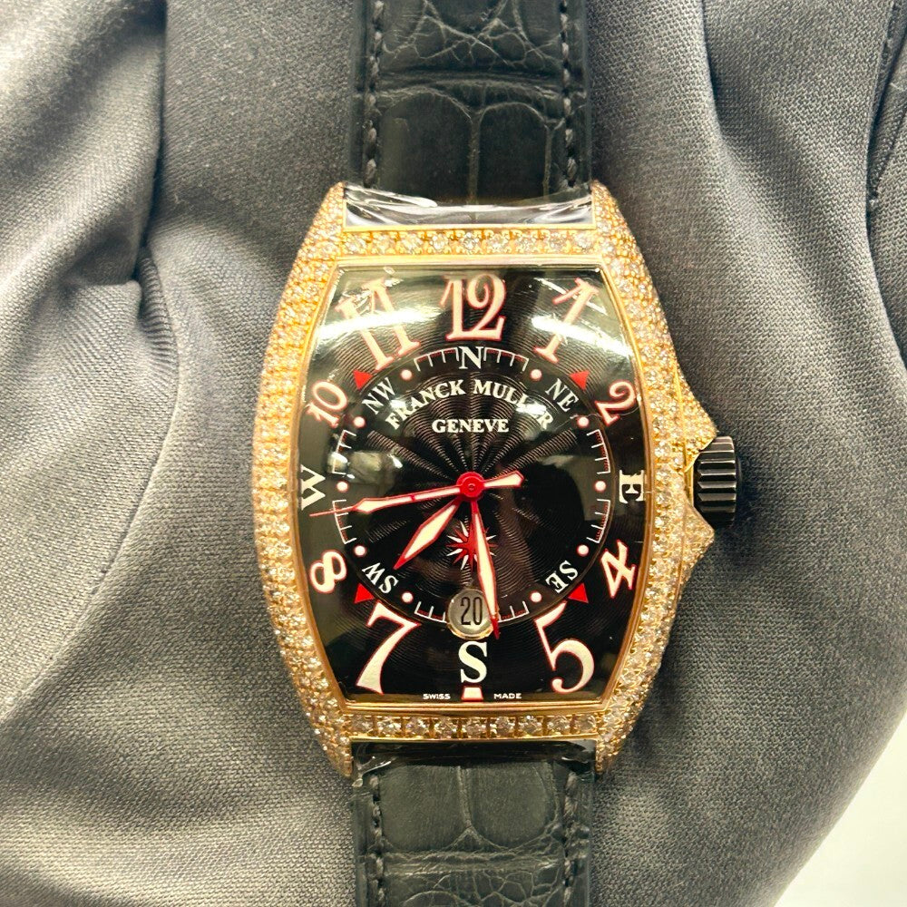 Franck Muller Cintree Curvex Mariner 7080 Sc Dt D Rose Gold