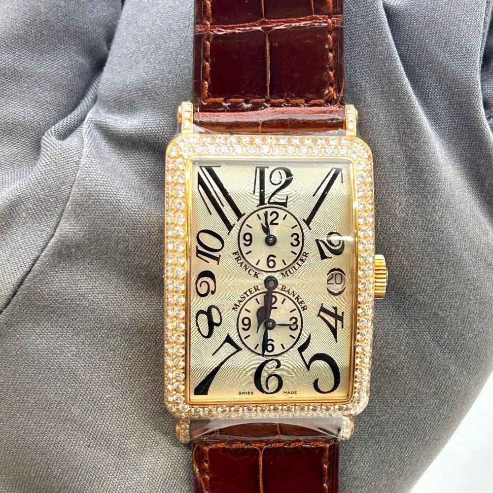 Franck Muller Long Island Master Banker 1200 Mb D Rose Gold