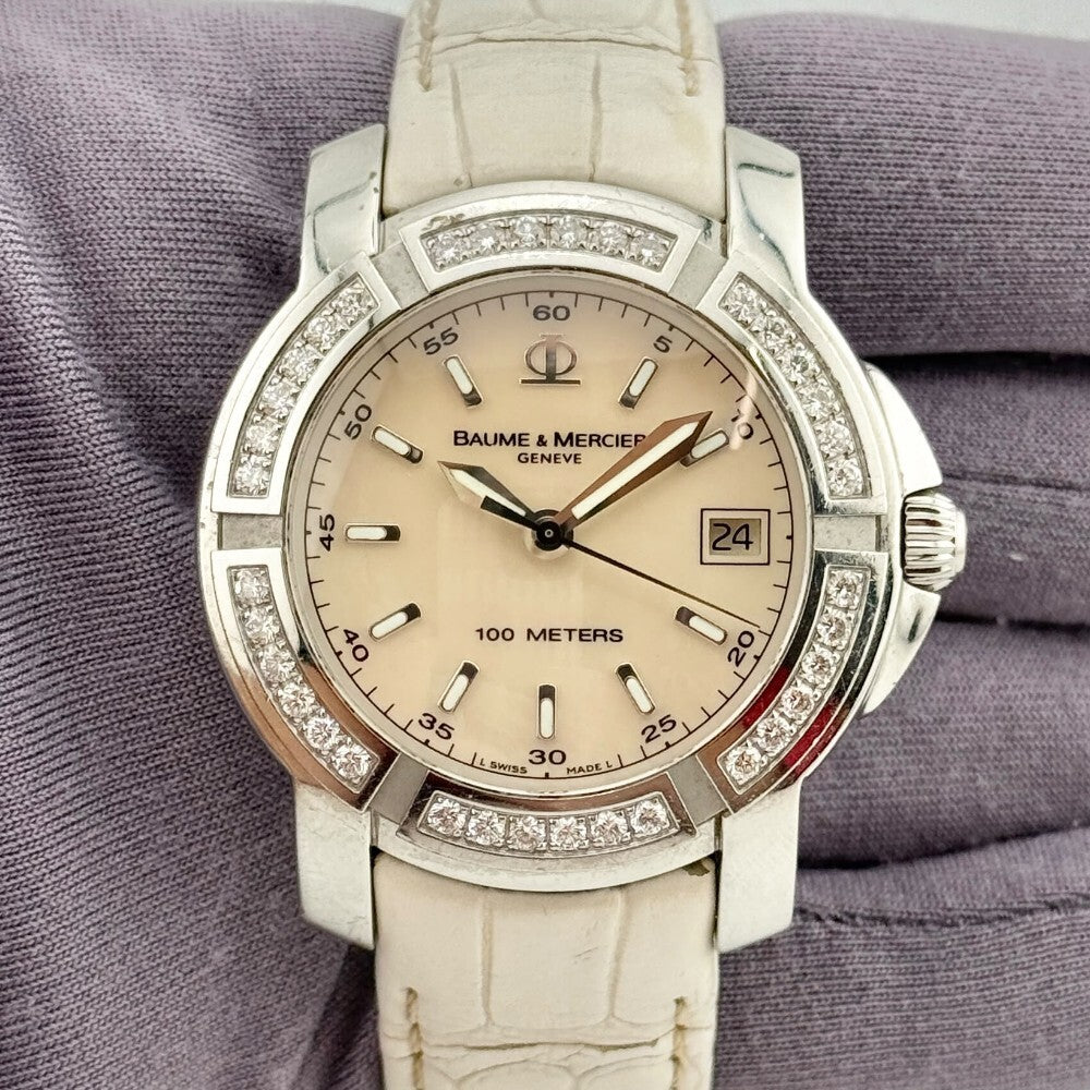 Baume And Mercier Capeland 65435 Stainless Steel