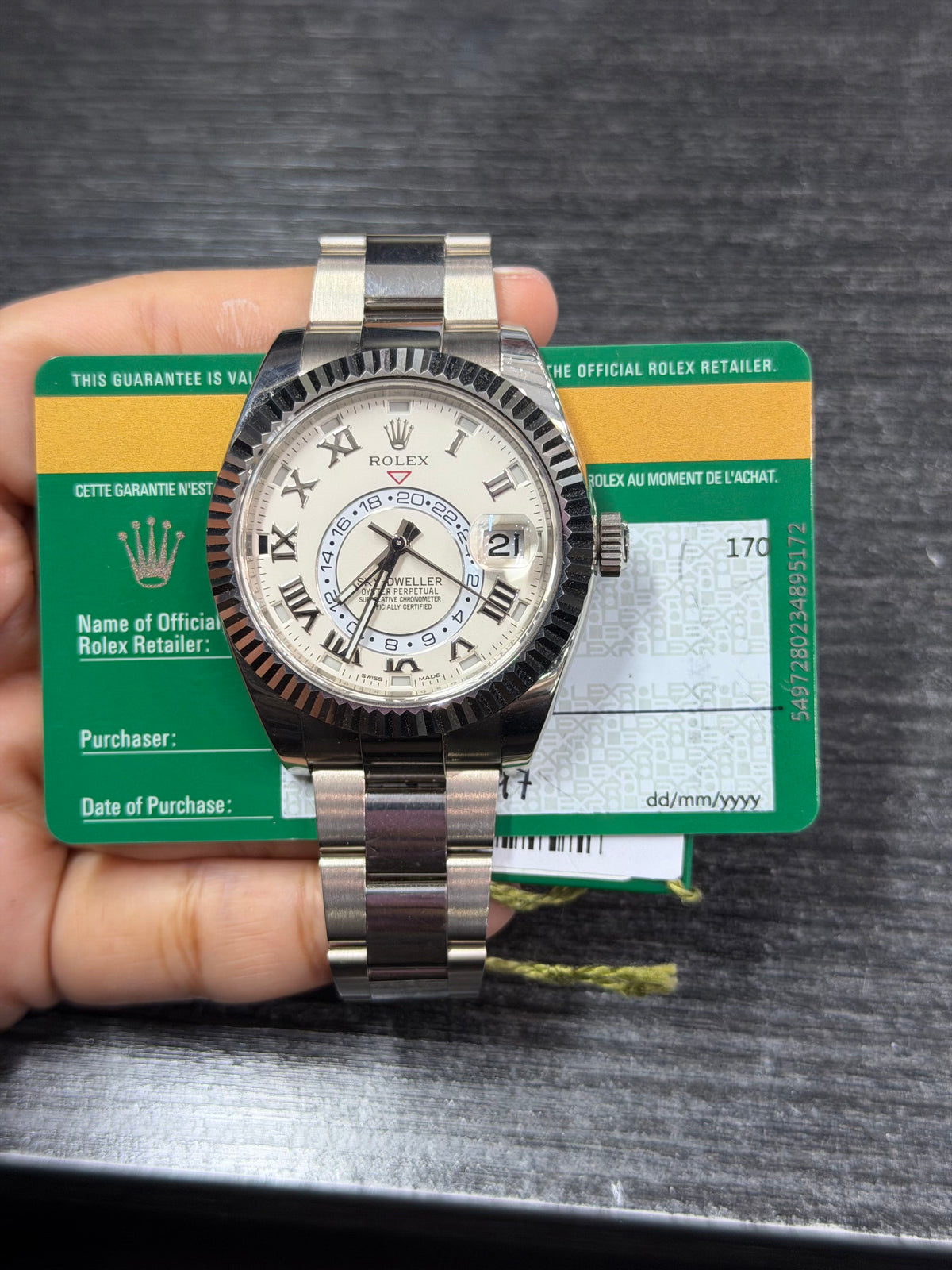 Rolex Skydweller White Gold Watch