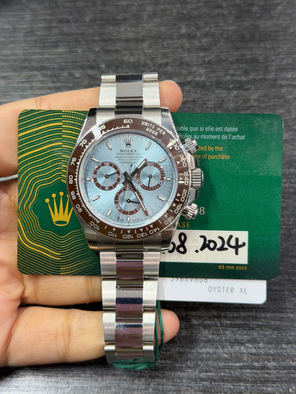Rolex Daytona Platinum Watch