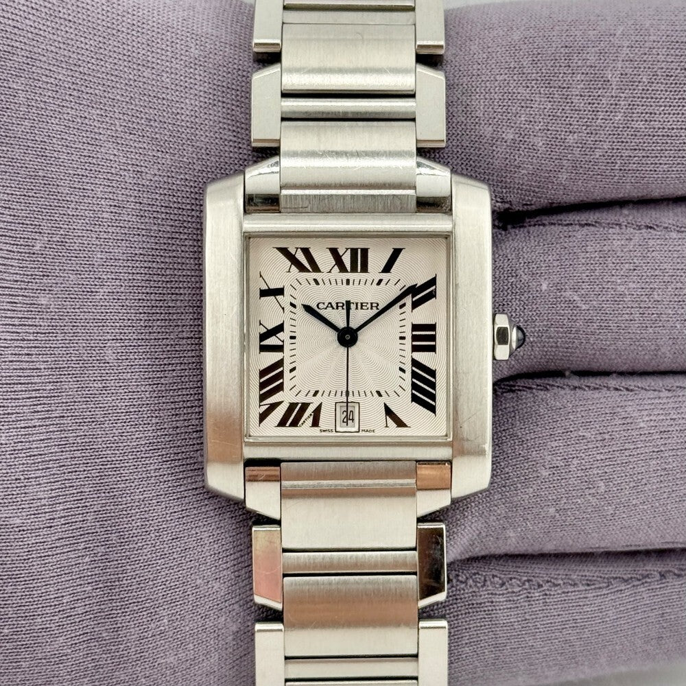 Cartier Tank Francaise W51002Q3 - 2302 Stainless Steel