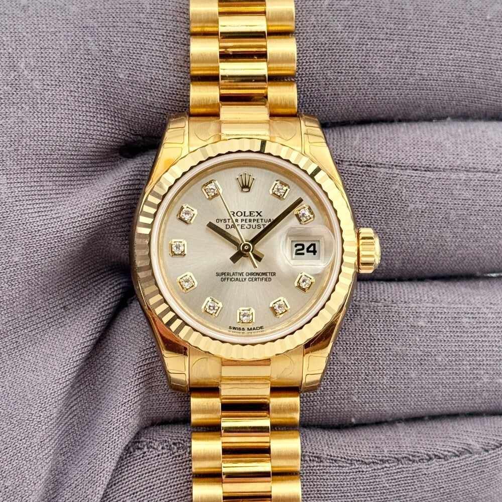 Rolex Datejust Lady President 179178 Yellow Gold