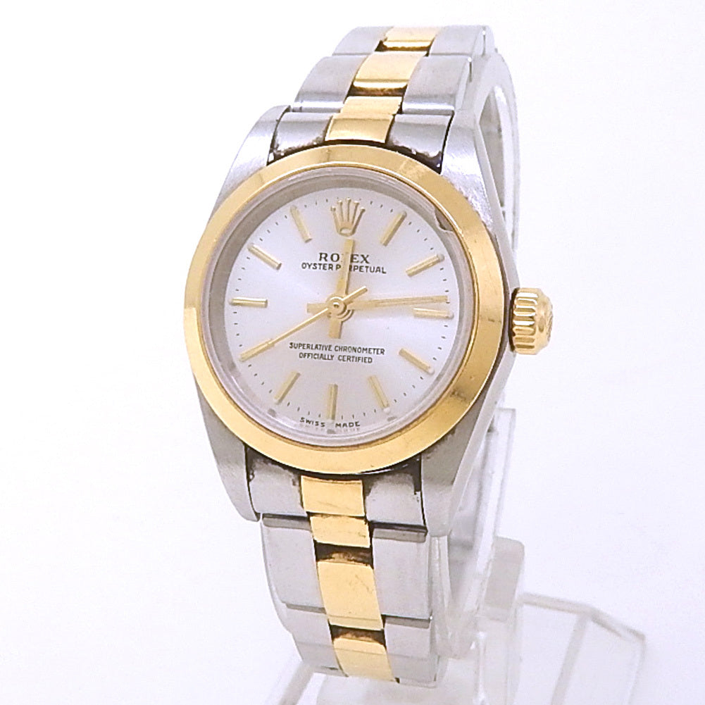 Rolex Oyster Perpetual Stainless Steel & Yellow Gold